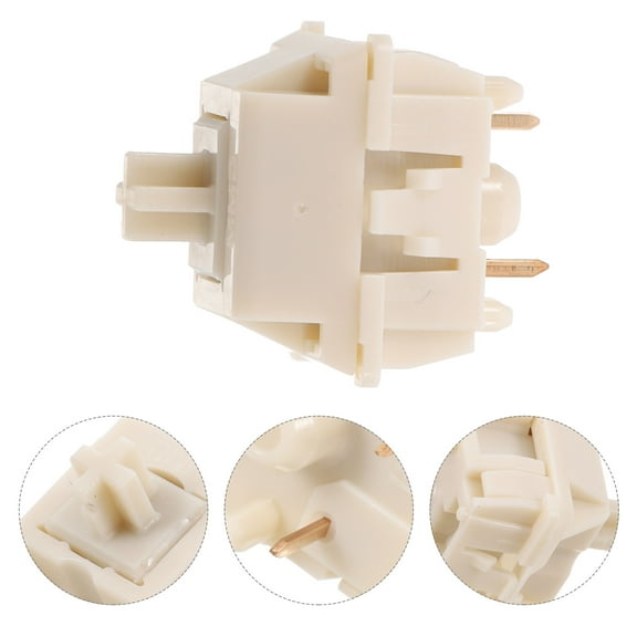 ULTNICE 1Set Beige Mechanical Keyboard Switches For Gaming And Typing Enthusiasts With Tactile Response