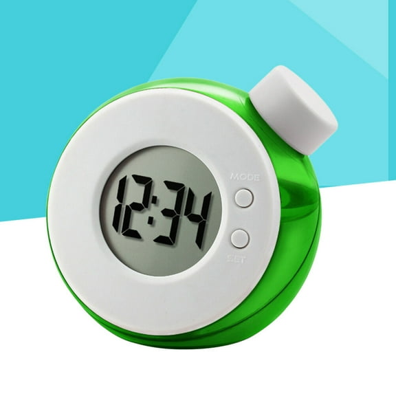 ULTNICE Clock Water Energy Clock Green 1Pcs