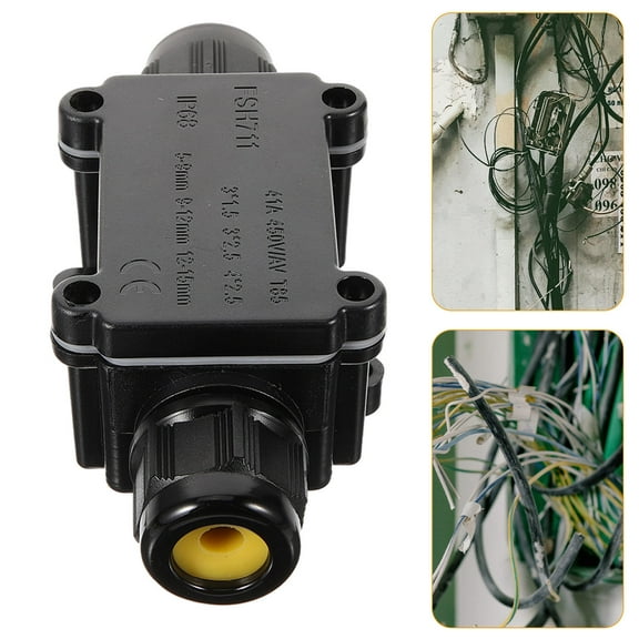 ULTNICE 1Set PC Material Electric Junction Box Waterproof Design for Street Lights and Buried Lights Weatherproof