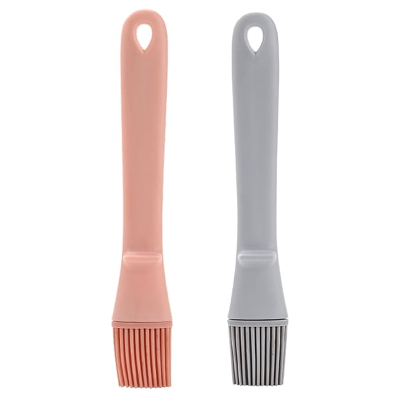 ULTNICE Pastry Brushes Pink Silicone 2Pcs 7.86X1.30X0.39In