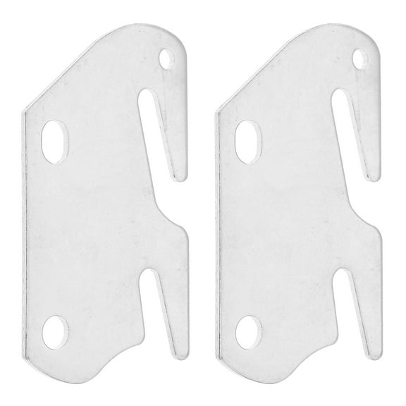 ULTNICE Simple Design Bed Rail Hooks Iron 2Set