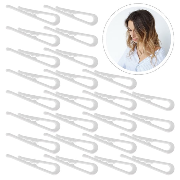 ULTNICE 200Pcs Plastic Alligator Clips Assorted Colors Clothes Fixing Clips for Shirts Aprons and Ties