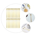 thumbnail image 1 of ULTNICE 20pcs Stainless Steel Spoons Golden for Daily Use in Coffee Shop and Bar, 1 of 8