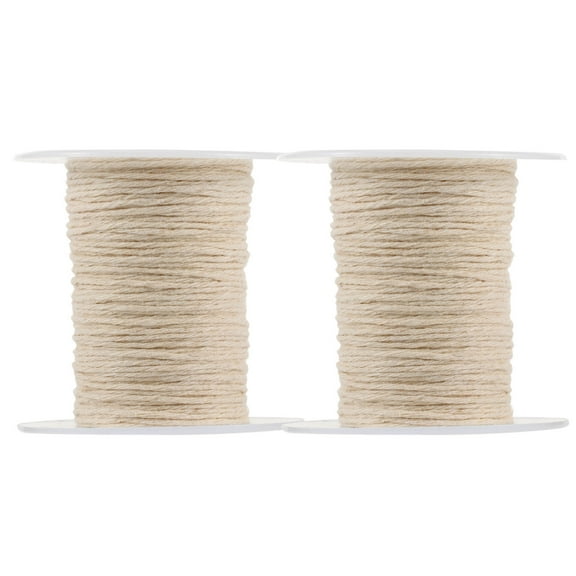 ULTNICE Cotton Replacement Wick Candle Wick Cotton Thread 2Pcs