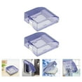 thumbnail image 1 of ULTNICE 2Pack Weatherproof Outlet Cover in Blue for Restaurant and School Protection, 1 of 8