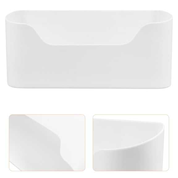 ULTNICE Cabinet Door Organizer Kitchen Door Organiser White ABS 2Pcs