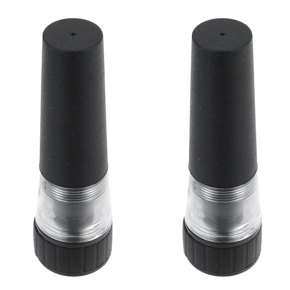 ULTNICE 2Pcs Black Bottle Stop with Vacuum Sealing for Home Use