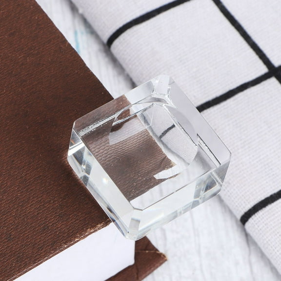 ULTNICE 2Pcs Crystal Holders for Display Transparent Crystal Ball Holder Decorative Stand in Study Room