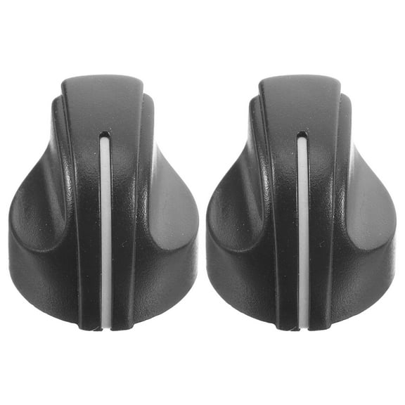 ULTNICE 2Pcs Durable Plastic Control Knobs for Amplifier and Electric Guitar Potentiometer