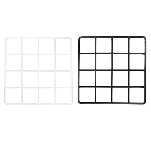 ULTNICE 2Pcs Picture Holder for Wall Iron Photo Frame Black for Home Decoration and Wall Decor and Photographers