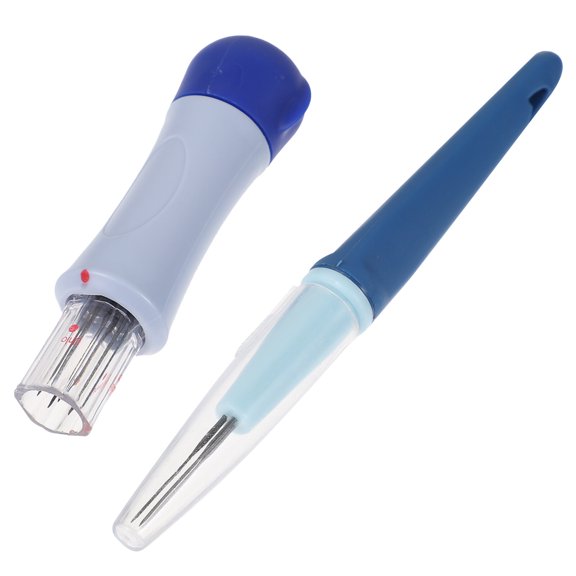 ULTNICE 2Pcs Assorted Color Embroidery Tools Kit with Comfortable Grip for DIY Stitching