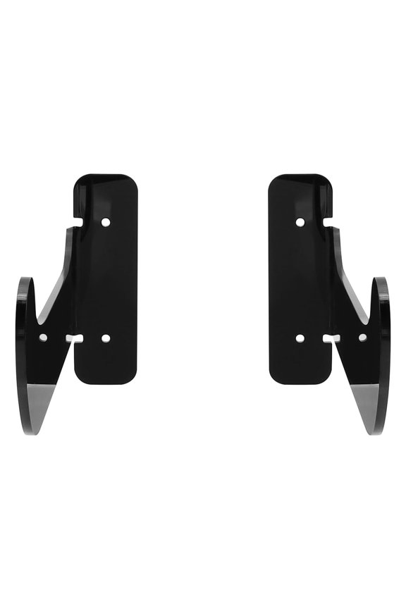 2Set Simple Design Wall Mounted Rack Yoga Mat Holder for Home Gym