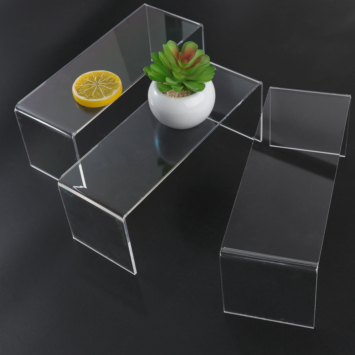 Shoe Display Riser ULTNICE Shoes Display Riser U Shaped Acrylic Organization for Small ...
