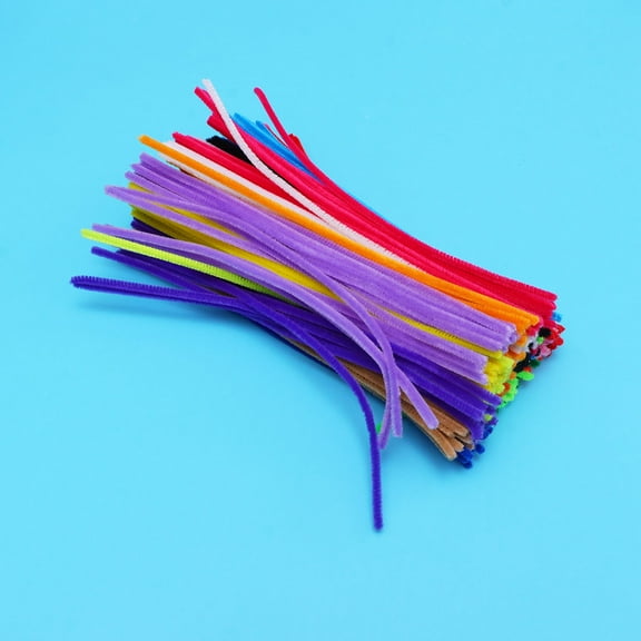 ULTNICE 300pcs Kids Craft Materials Twisted Stick Galvanized Wire for DIY Making Educational Tool