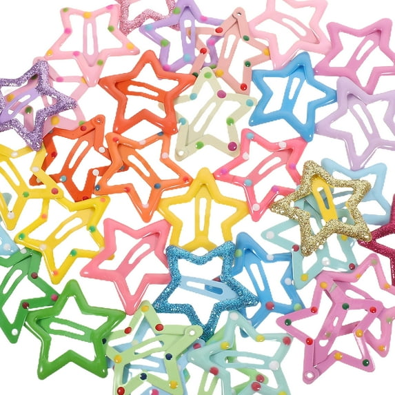ULTNICE 35 Pcs Toddler Girl Hair Clip Sets in Candy Colors for Special Occasions