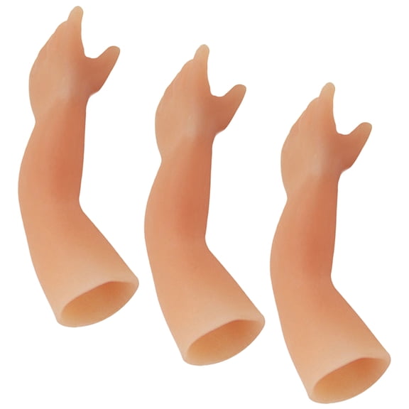 ULTNICE 3Pcs Hand Puppet Miniature Design for Coin Vanishing Trick at Celebrations