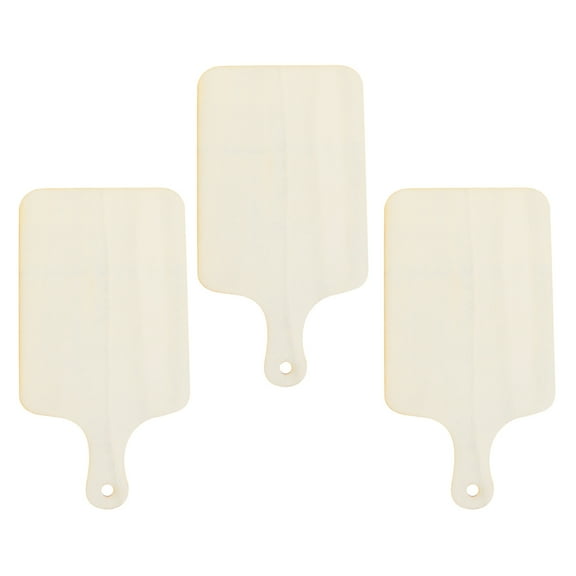 ULTNICE 3Pcs Serving Trays Kitchen Board Wood Color DIY Household Dining Craft Projects