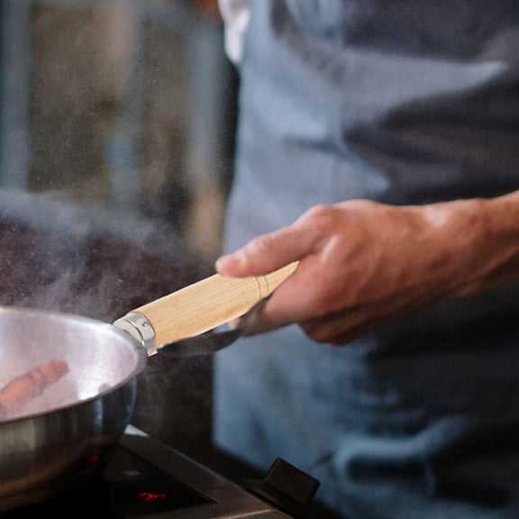 ULTNICE 3Pcs Spatula Handle With Wooden Replacement For Cooking Utensils