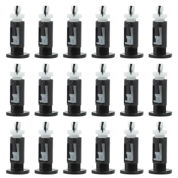 ULTNICE 40 Pcs Cpu Bracket Black Plastic for Computer Cooling Support