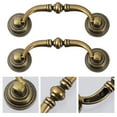 thumbnail image 1 of ULTNICE 4Pcs Antique Copper Cabinet Handles and Knobs for Kitchen Renovation 11.5X3.5X1.5in Elegant Style, 1 of 8