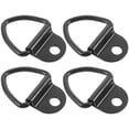 thumbnail image 1 of ULTNICE 4Pcs Black Metal Tow Hooks For Truck Accessories And Cargo Fixation 11.8x7.9x0.5in, 1 of 8