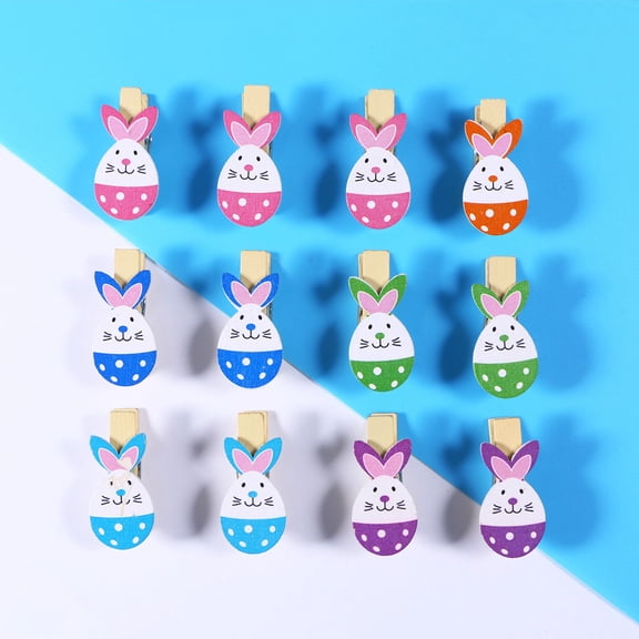 ULTNICE 50Pcs Decorative Clips for Pictures Organizer in Assorted Color for Birthday