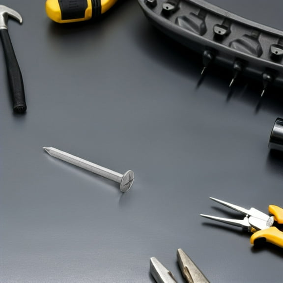 ULTNICE 5pcs Low Profile Landscaping Markers for Outdoor Work with Durable Stainless Steel Construction