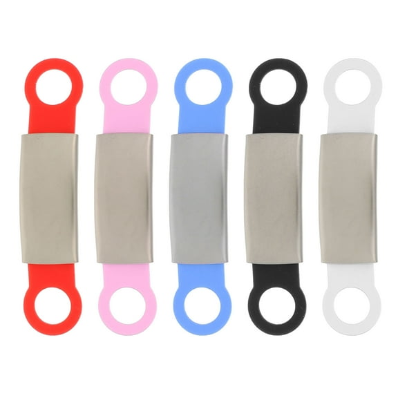 ULTNICE 5pcs Pet Collar Tags For Dogs Cats Durable Engraved Name Tags Id Labels Easy To Install Present For Pet Owners