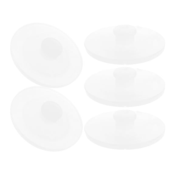 ULTNICE 5pcs Silicone Spout Cover for Kettle Leak Proof Transparent Travel Adults