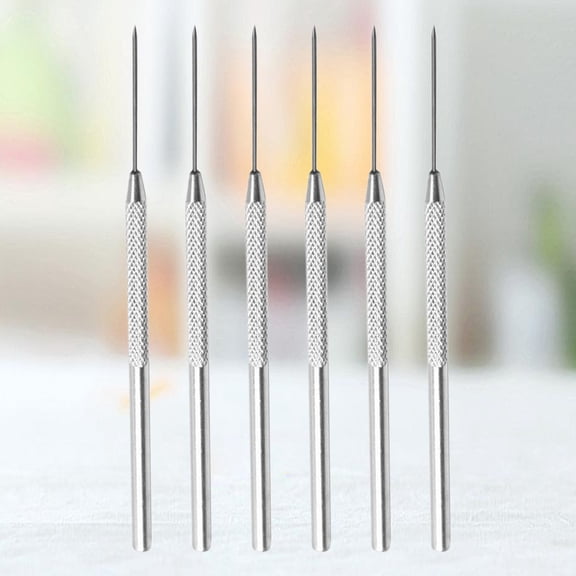 ULTNICE 6Pack Ceramic Pottery Tool Stainless Steel for to Impression and Cutting Designs