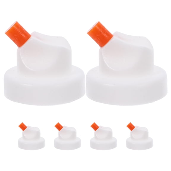 ULTNICE 6Pcs Durable Universal Spray Paint Caps with Adjustable Angle for Versatile Aerosol Can Applications