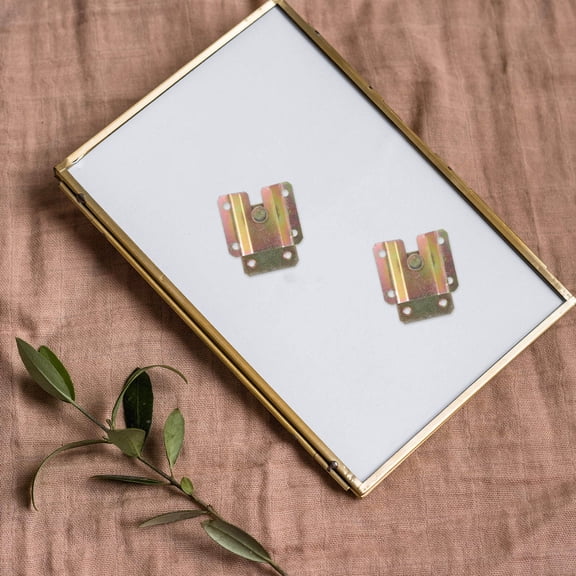 ULTNICE Golden Interlocking Picture Hangers 6Pcs Suitable Adults Art Gallery