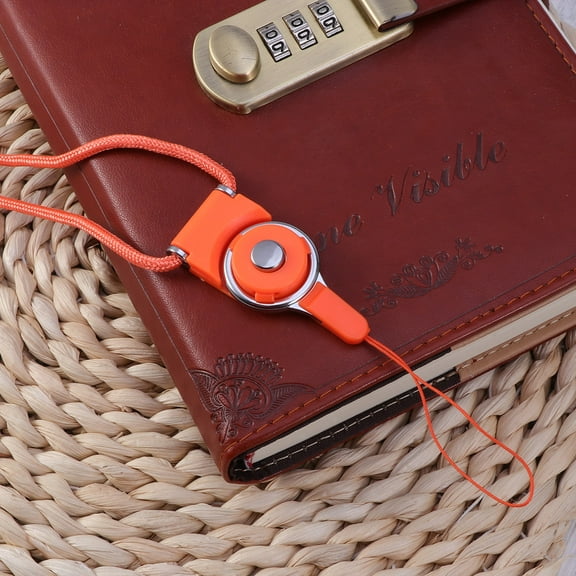 ULTNICE Nylon Phone Shell Rope in Orange Detachable for Hanging and Carrying Mobile Electronics