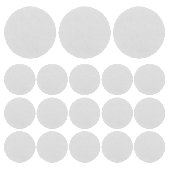 ULTNICE Essential Oil Refill Pads Necklace Pendant Cotton White 100Pack