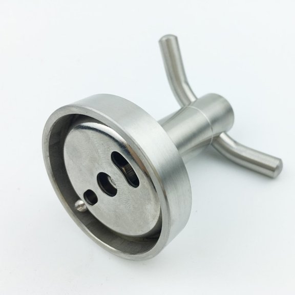 ULTNICE Bathroom Hanger 2Pcs Double Robe Hook Stainless Steel For Families 11.8X2.8X2.0In