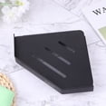 thumbnail image 1 of ULTNICE Bathroom Wall Shelf 1Set Black Stainless Steel Floating Corner Shelf For Shampoo And Other Essentials, 1 of 8