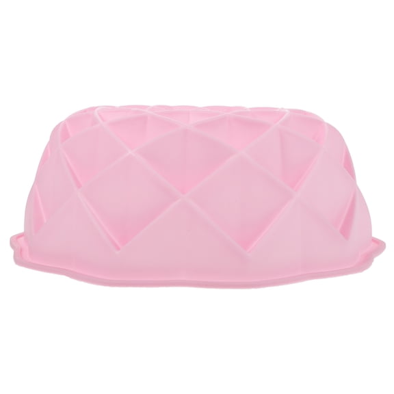 ULTNICE 1Pc Supple Pink Silicone Cake Mold Stackable Bird Nest Shape for Baking Shop