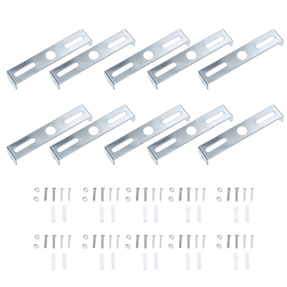 ULTNICE Light Fittings Chandelier Bracket Plastic 10Set