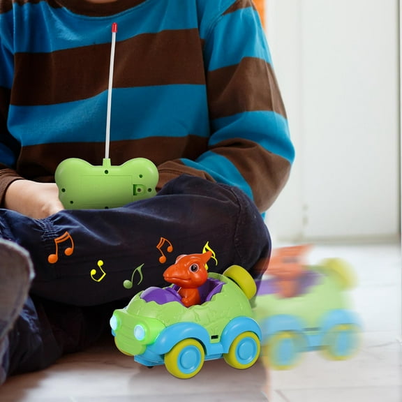 ULTNICE Car Racing Toy Remote Controlled Car Toy Light And Sound Effects Playtime 1 Set