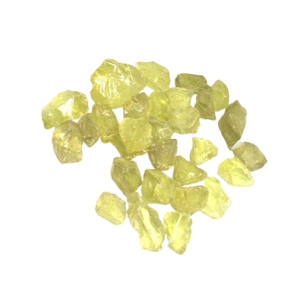 ULTNICE 1Pack Brazilian Citrine Stones Yellow Crystal Rocks for Desk Ornament and Flowerpot Decoration