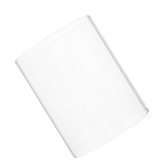 ULTNICE Clear Glass Shade Candle Holder Minimalist Design Windproof Protection 1Pcs 4x4 Inch