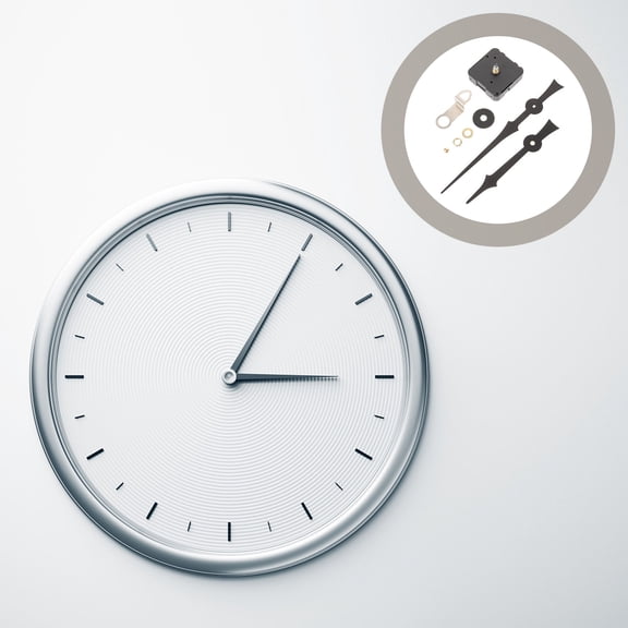 ULTNICE Clock Motor Replacement Parts Plastic Quartz 1 Set Axis Length 0.57in