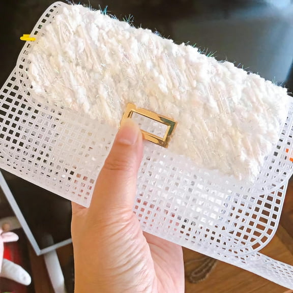 ULTNICE Mesh Fabric For Crafts Quilting Sheets Transparent 3Pcs