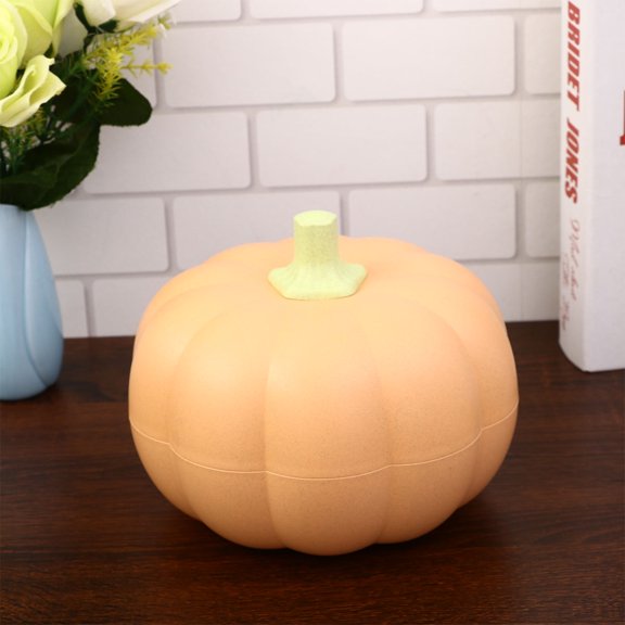 ULTNICE Pumpkin Serving Platter Snack Tray PP Preservation 1Set for Home Use