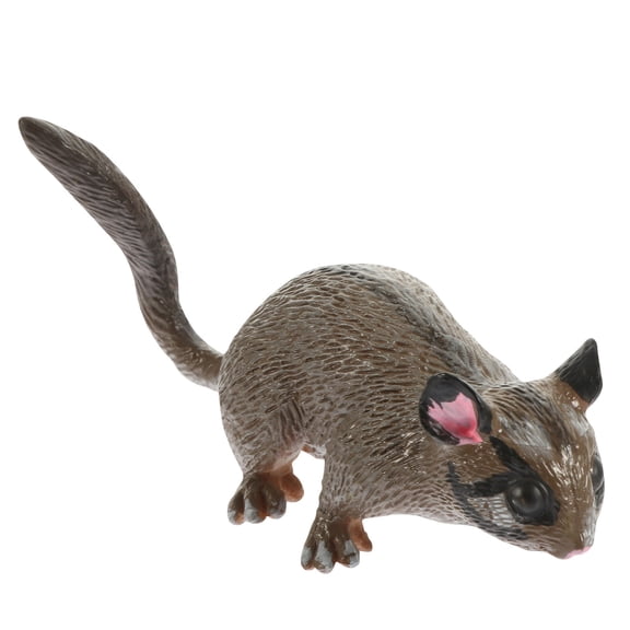 ULTNICE Fake Petaurus Breviceps Adorn Miniature Petaurus Breviceps Decor Brown 1Set