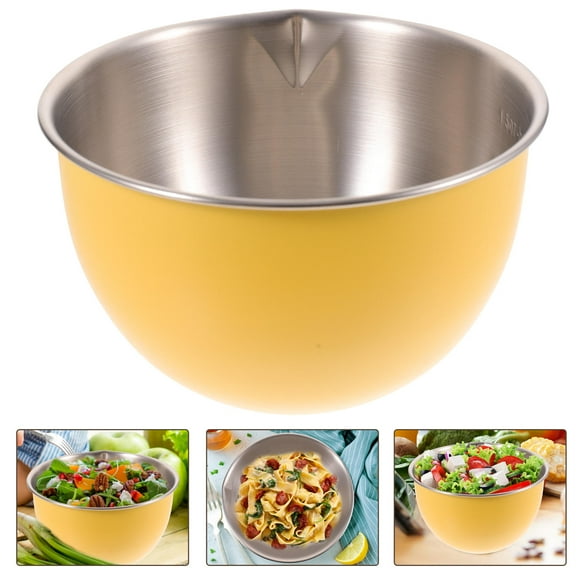 ULTNICE Food Bowl Mixing Bowl Stainless Steel For Marinating Chicken 1Set