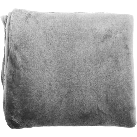 ULTNICE Fuzzy Blanket Throw Blanket Soft Cozy Grey Polyester Fiber 1Pack Thick Use