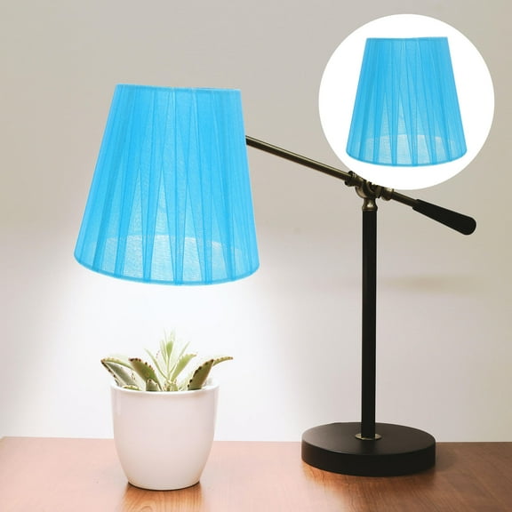 ULTNICE Gauze Lamp Cover Drum Lamp Shade Translucent Table Lamp Shade Lighting Accessory