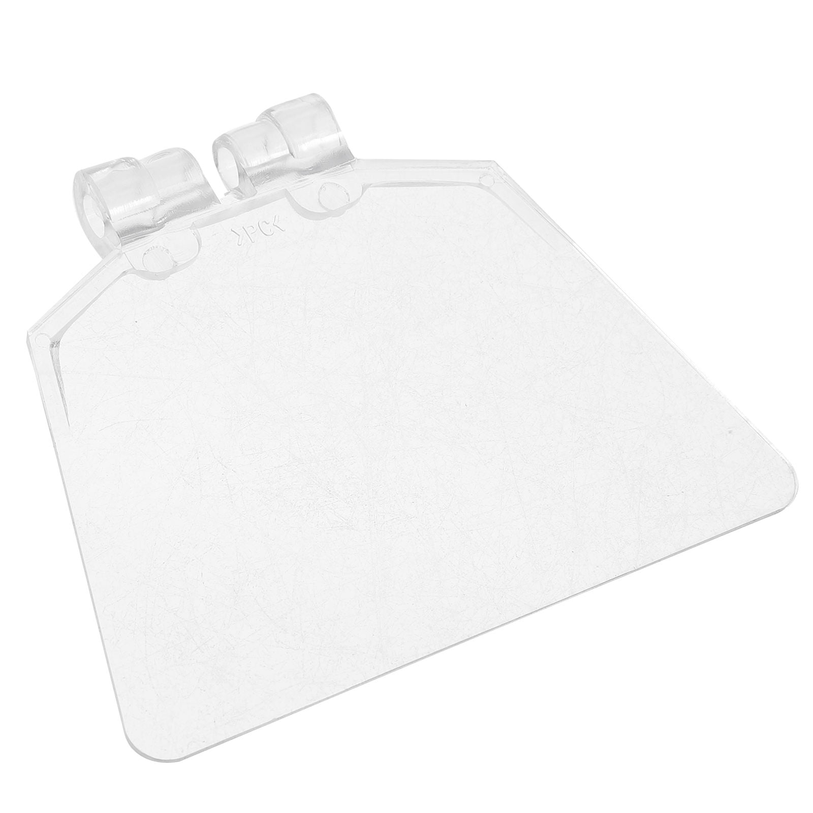 Bench Grinder Eye Shields 4"x6" - 2-Pack Tempered Glass Safety Guards With Installation Kit