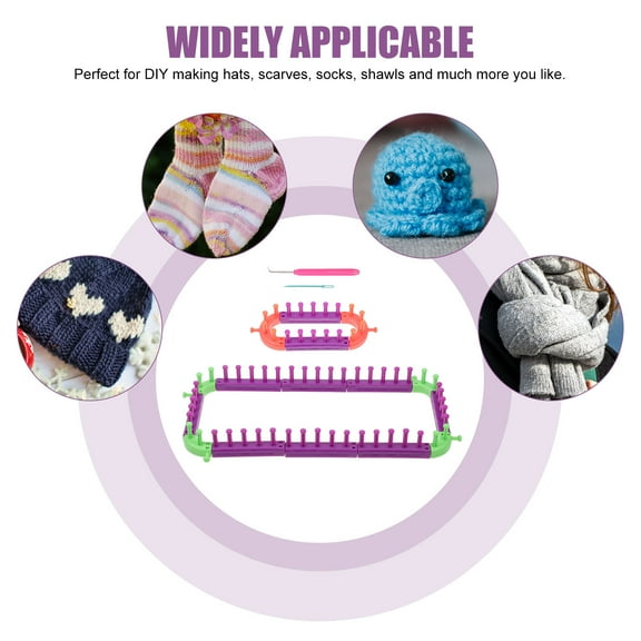 ULTNICE Hat Making Weaving Kit Plastic Purple 1 Set for Men and Women